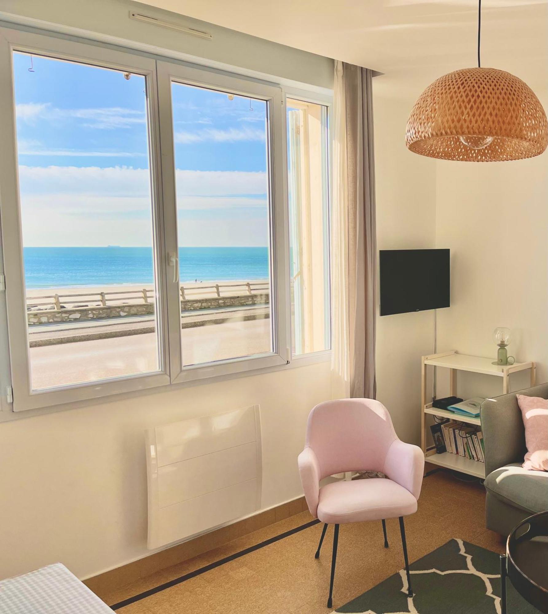 La Maison - Ambleteuse - Vue Sur Mer Et Jardin Экстерьер фото